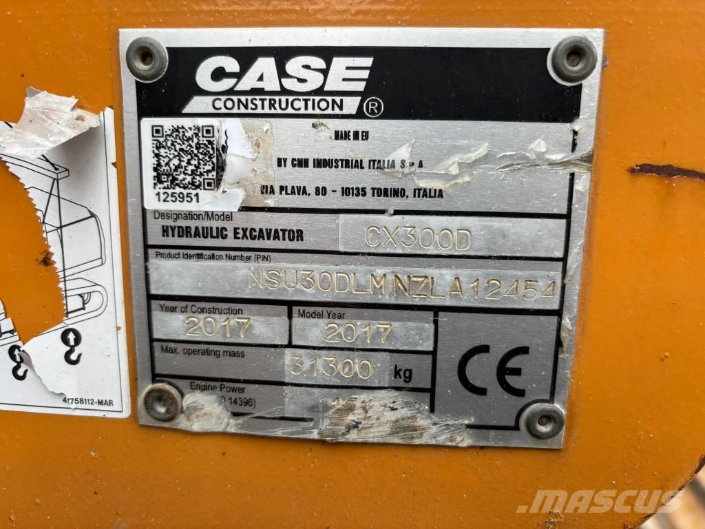 CASE CX300D Bageri gusjeničari