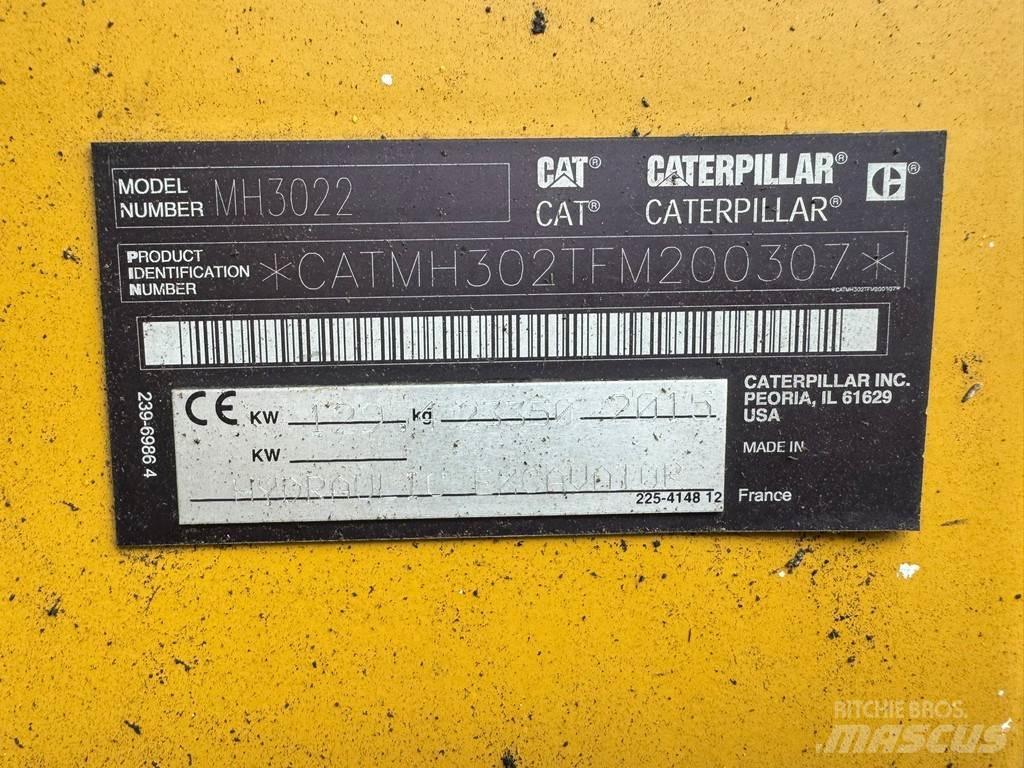 CAT MH3022 Bageri za manipuliranje materijalom / otpadom