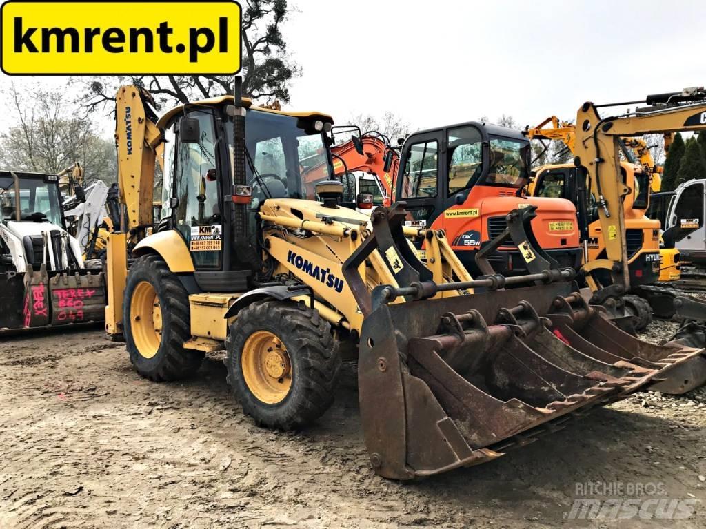 Komatsu WB97R Utovarni rovokopači