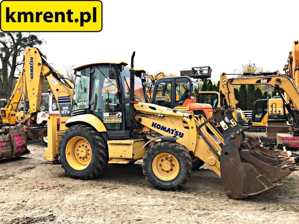 Komatsu WB97R Utovarni rovokopači