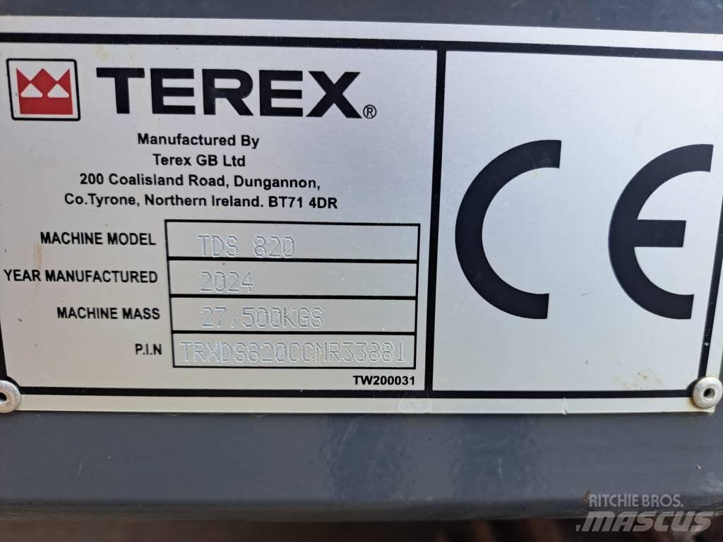Terex Ecotec TDS 820 Strojevi za rezanje otpada