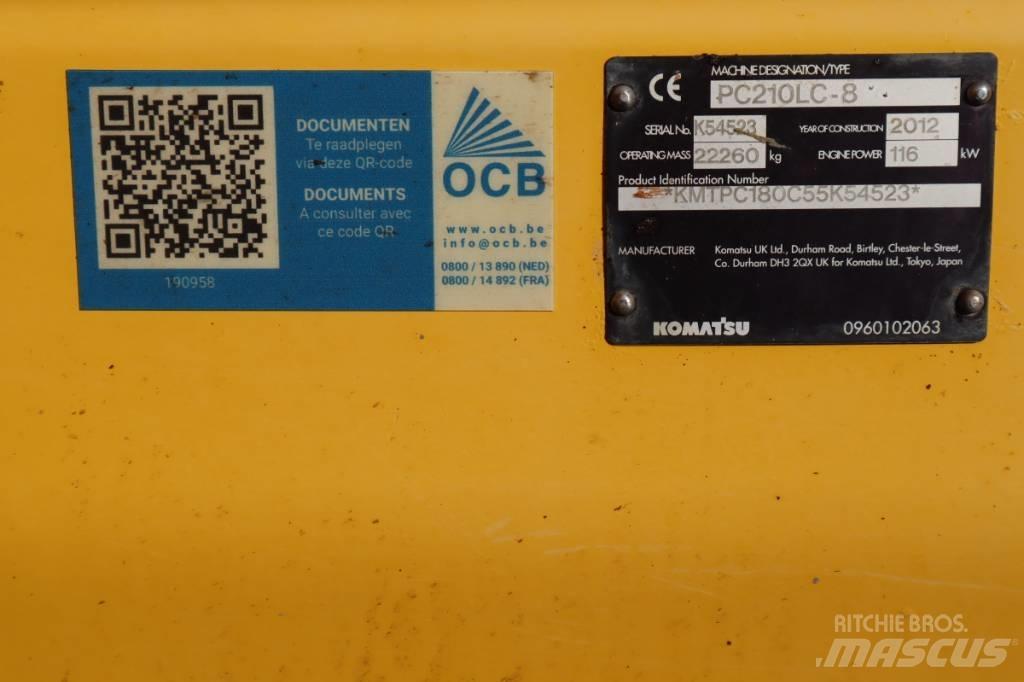 Komatsu PC 210 LC-8 Bageri gusjeničari