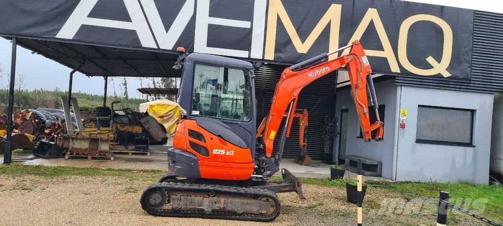 Kubota U 25-3 Mini bageri <7t