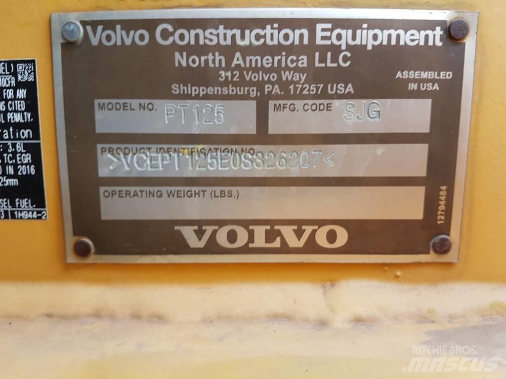 Volvo PT 125 Gumeni valjci na kotačima