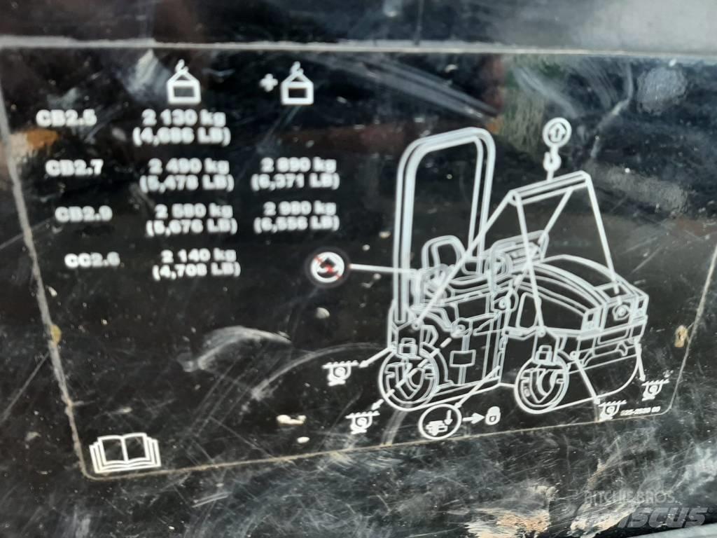 CAT CB 2.7 Valjci sa dvojnim bubnjem