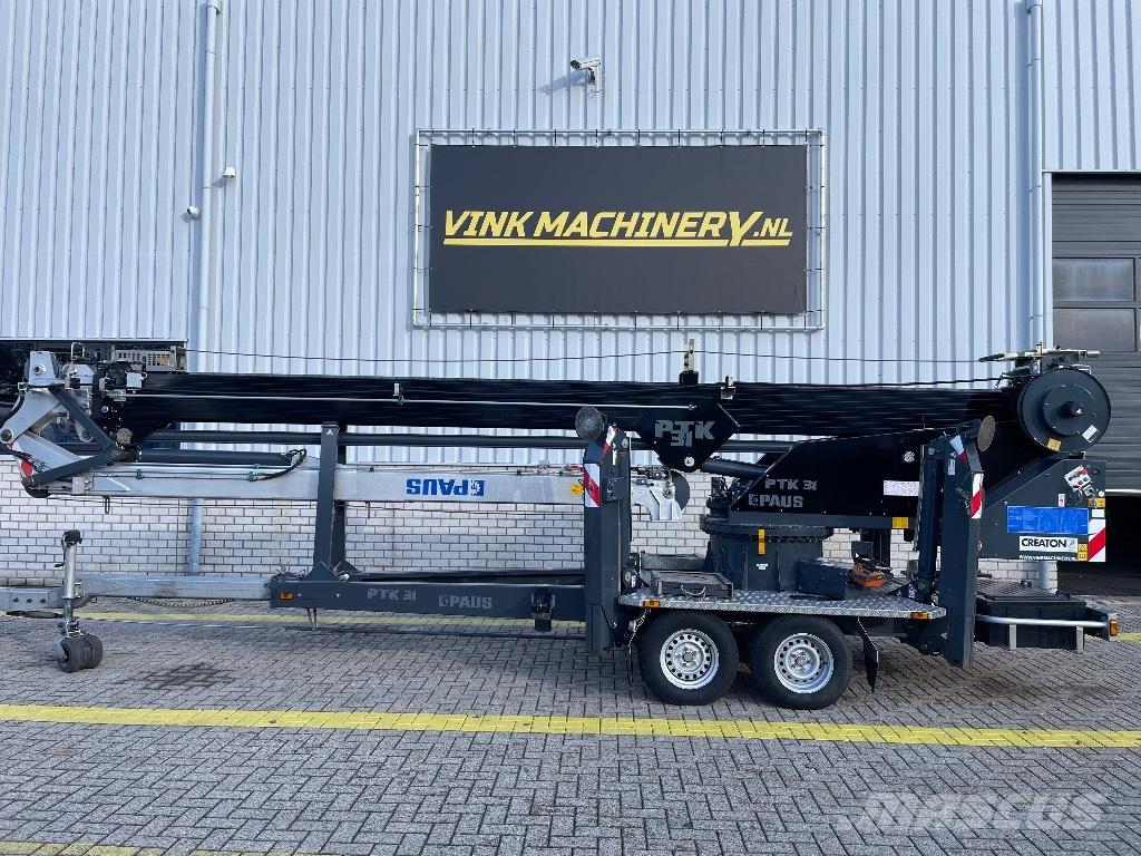 Paus PTK 31 Rabljene dizalice za težak teren