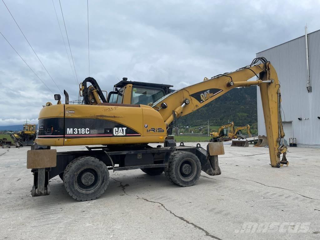 CAT M 318 C MH Bageri za manipuliranje materijalom / otpadom