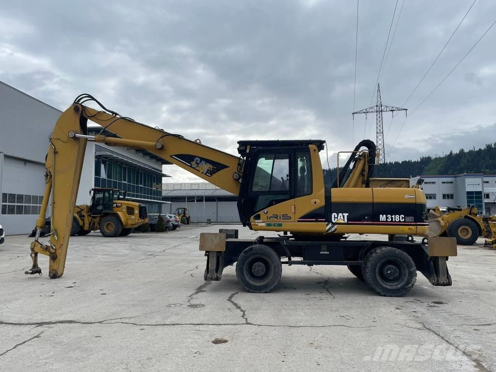 CAT M 318 C MH Bageri za manipuliranje materijalom / otpadom