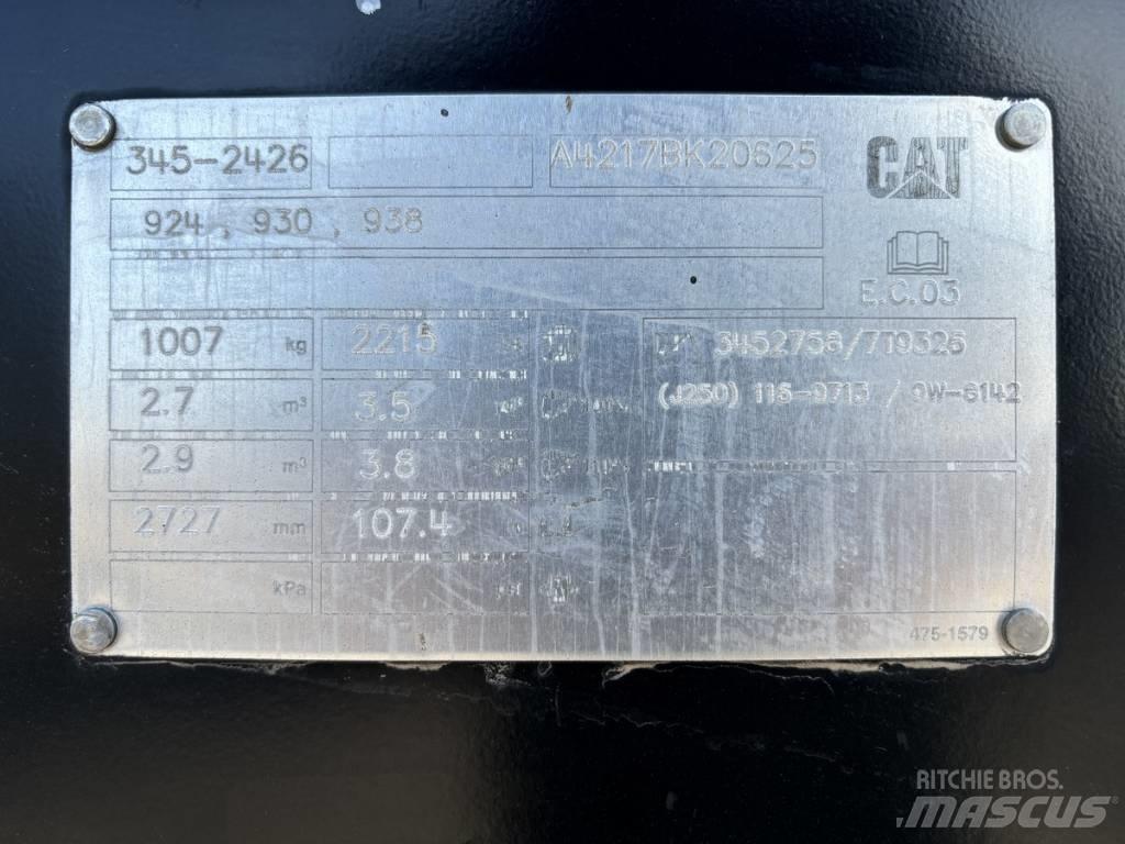 CAT 924 930 938 Ostale komponente