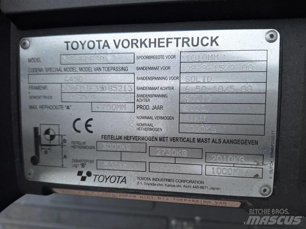 Toyota 52-8 FD F 30 Dizelski viličari