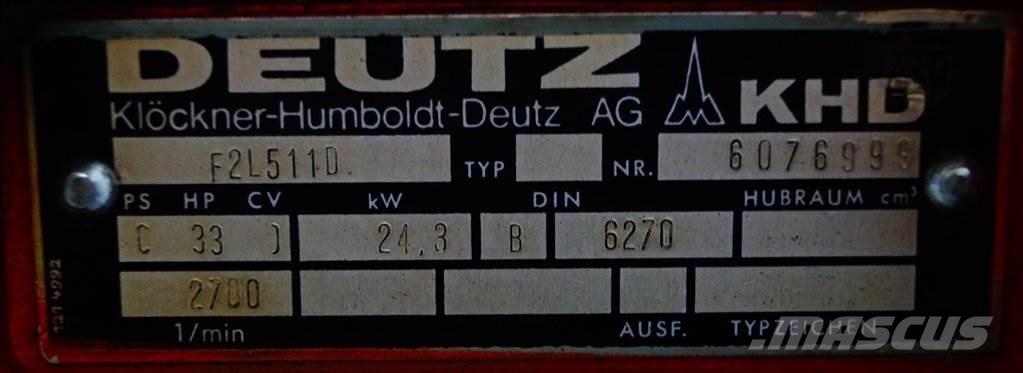 Deutz AG F2L511D Motori