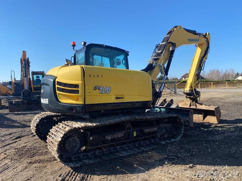 Yanmar SV 120 Bageri gusjeničari