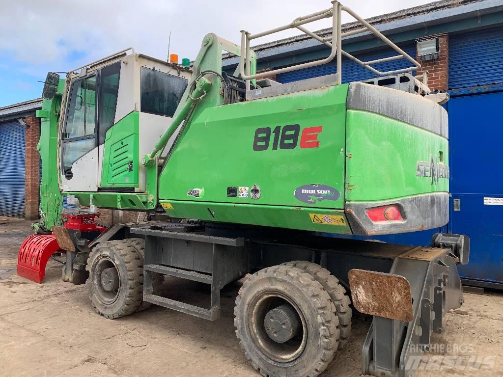 Sennebogen 818E Bageri za manipuliranje materijalom / otpadom