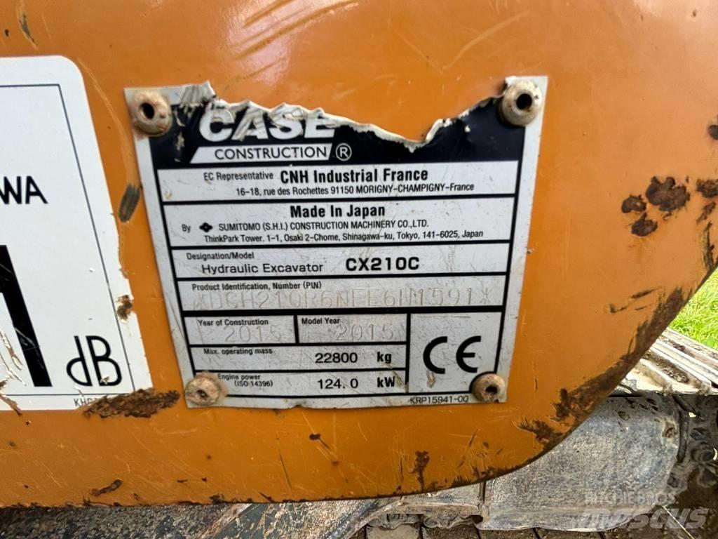 CASE CX 210 C Bageri gusjeničari
