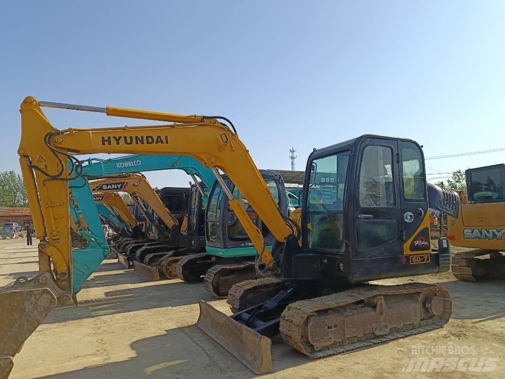 Hyundai R 60-7 Mini bageri <7t