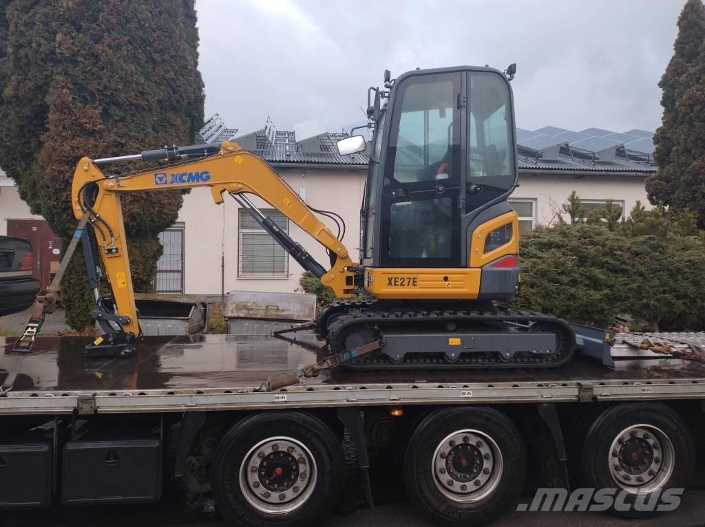 XCMG XE 27 E Mini bageri <7t