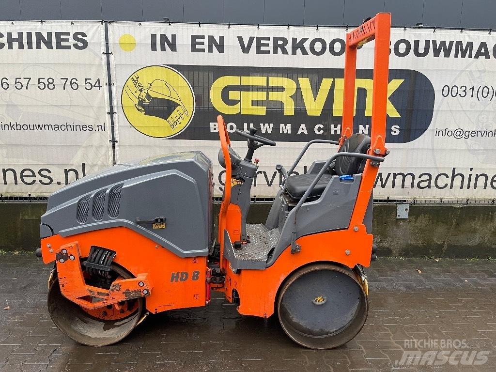 Hamm HD 8 VV Valjci sa dvojnim bubnjem