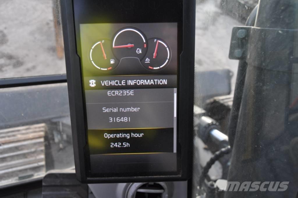 Volvo ECR 235 EL Bageri gusjeničari