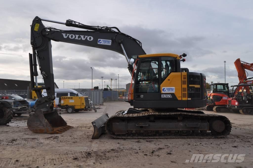Volvo ECR 235 EL Bageri gusjeničari