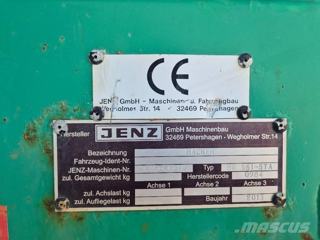 JENZ HE561STA Drobilice za drvo / čiperi