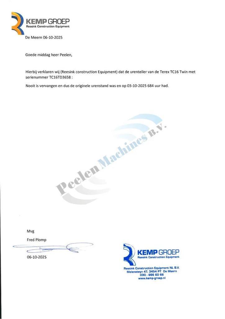 Terex TC16 Mini bageri <7t