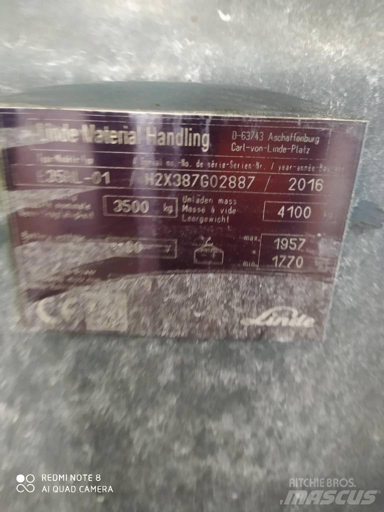 Linde E 35 HL Električni viličari