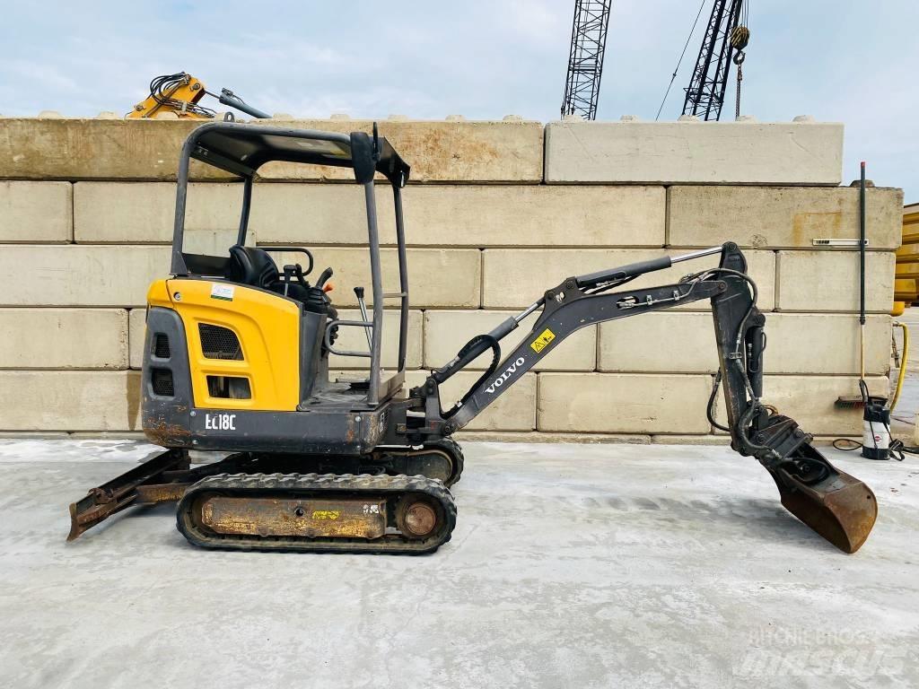 Volvo EC 18 C Mini bageri <7t