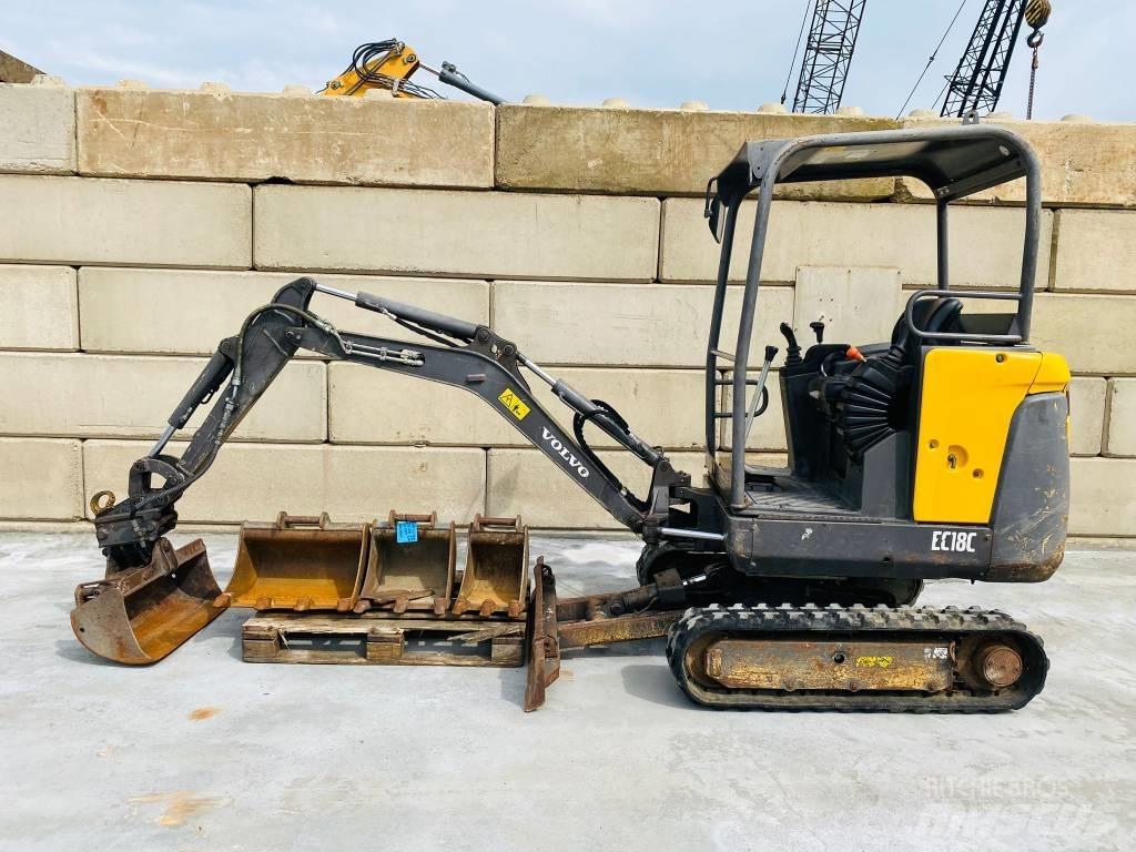 Volvo EC 18 C Mini bageri <7t