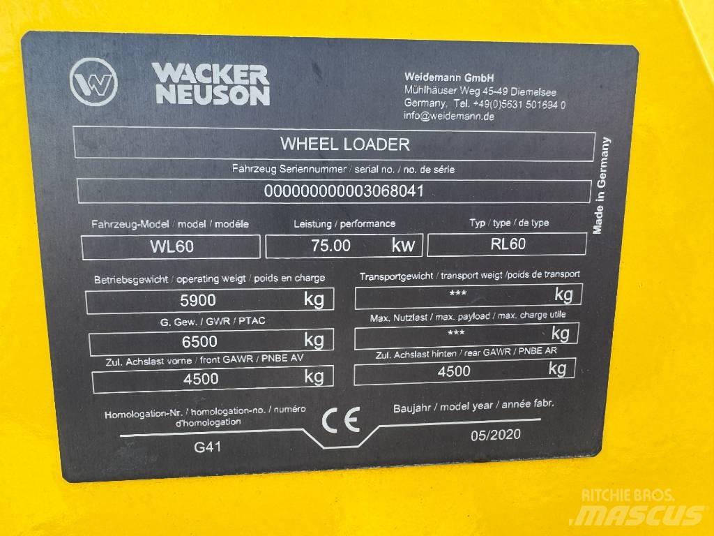 Wacker Neuson WL60 Utovarivači na kotačima