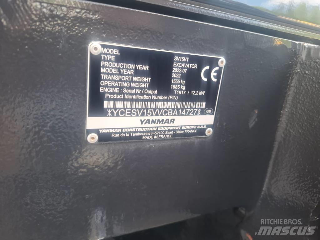 Yanmar SV 15 VT Mini bageri <7t
