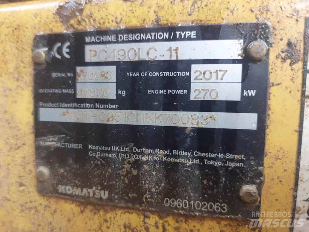 Komatsu PC490LC-11 Bageri gusjeničari