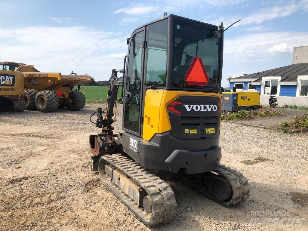 Volvo ECR 25 D Mini bageri <7t