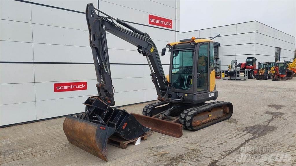 Volvo ECR50D Bageri na kotačima