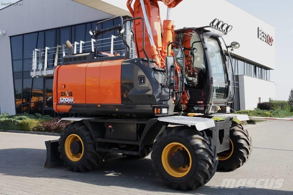 Hitachi ZX 170 W-6 Bageri na kotačima