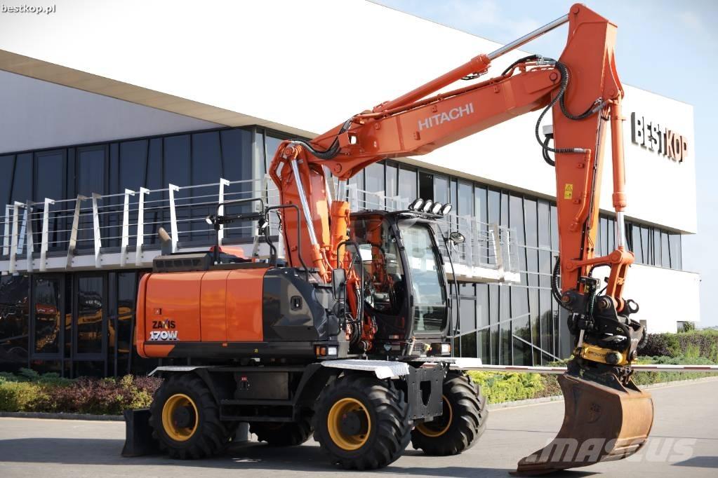 Hitachi ZX 170 W-6 Bageri na kotačima