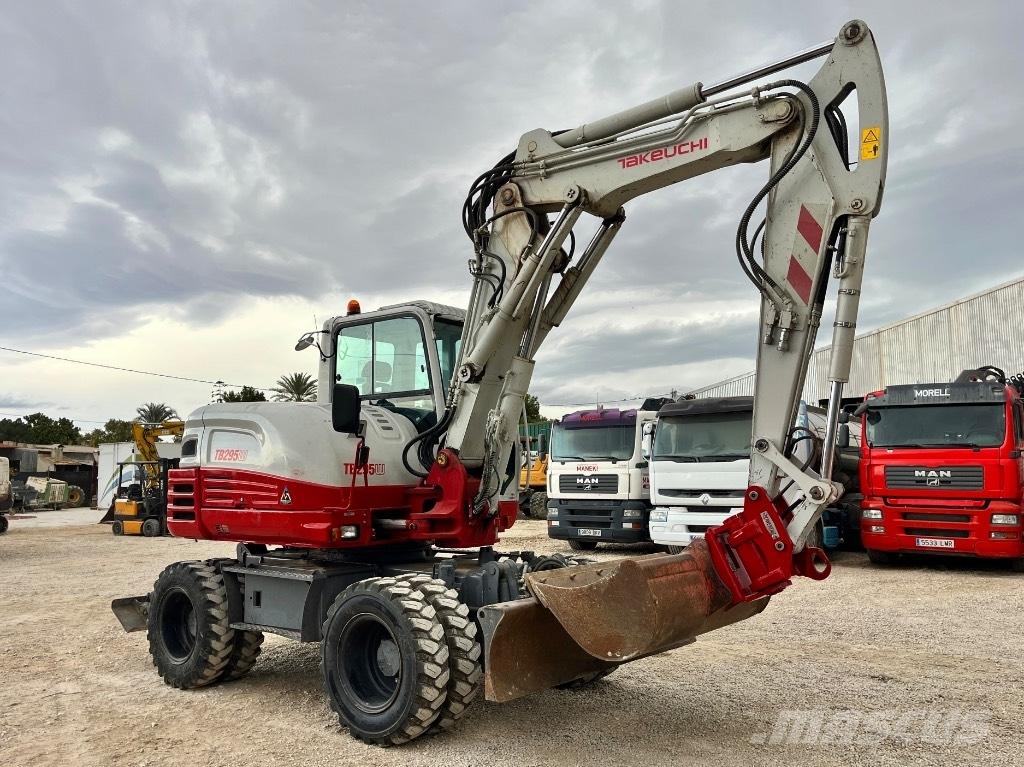 Takeuchi TB 295 W Bageri na kotačima