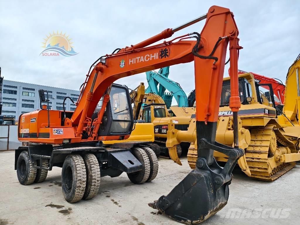 Hitachi EX 100 W D Bageri na kotačima