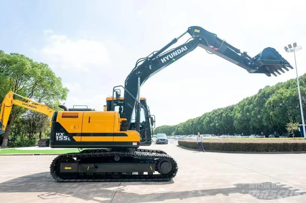 Hyundai HX 155 Bageri gusjeničari
