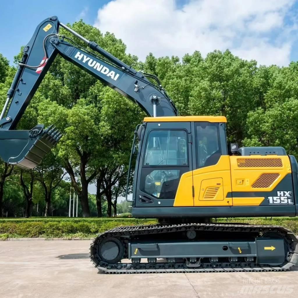 Hyundai HX 155 Bageri gusjeničari
