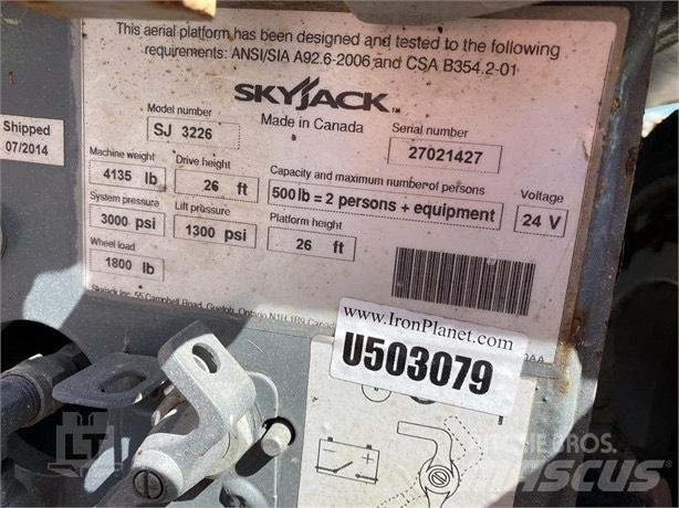 SkyJack SJ III 3226 Škaraste platforme