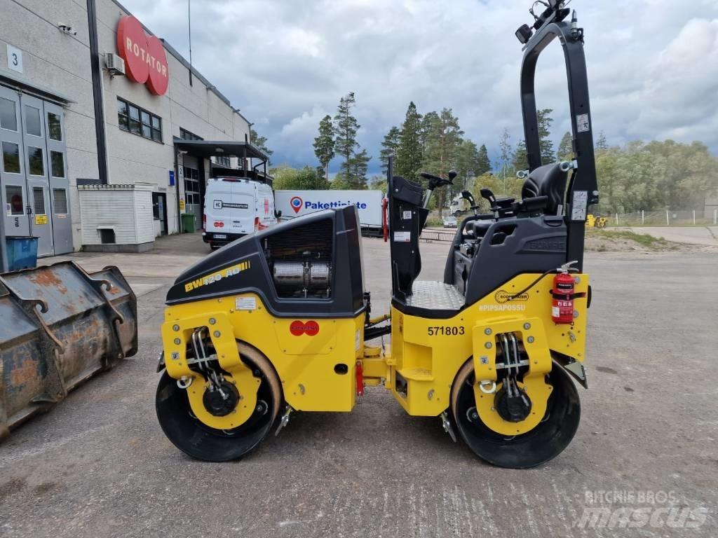 Bomag BW 120 AD-5 Valjci sa dvojnim bubnjem