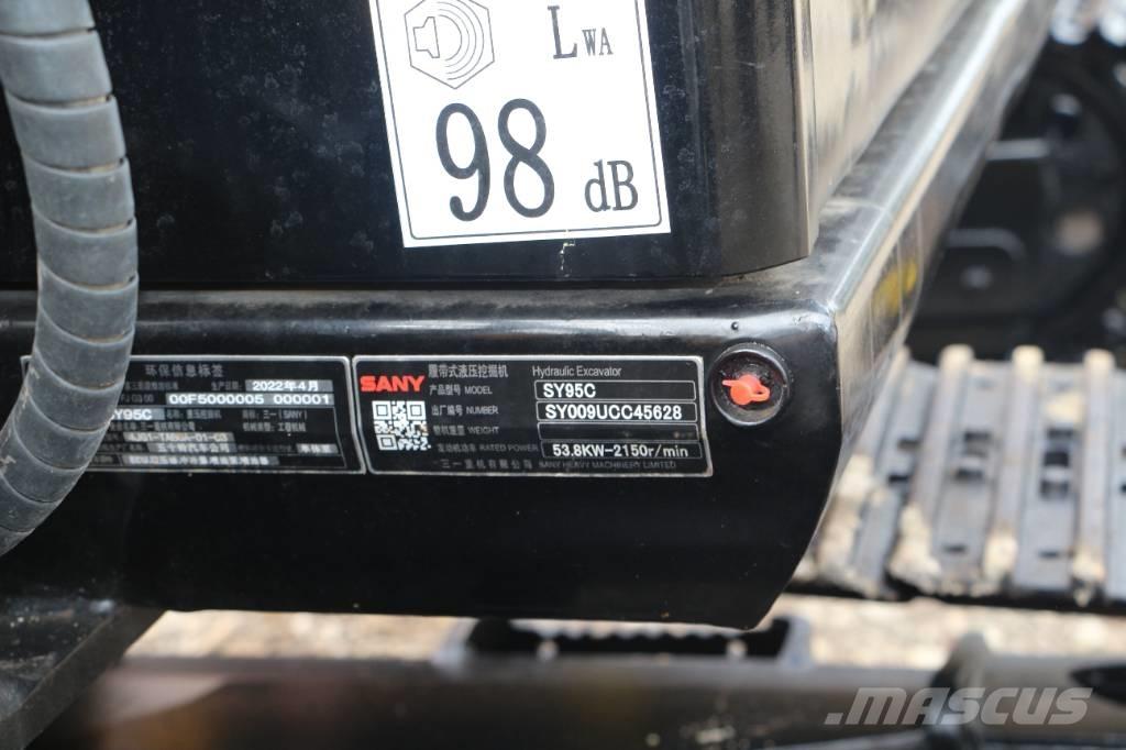Sany 95c Bageri gusjeničari