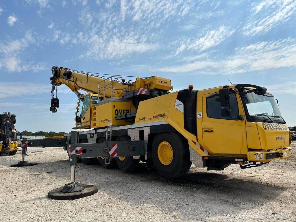 Grove GMK 5150 L Rabljene dizalice za težak teren