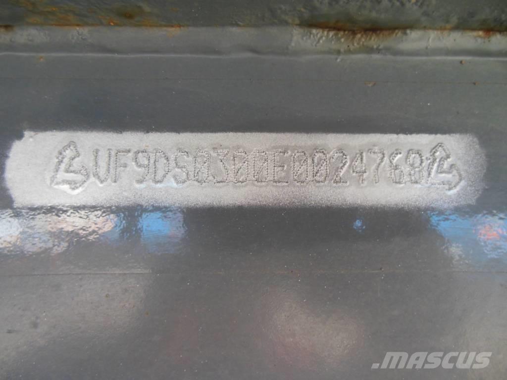 Legras SBS 2220, 95m3 Poluprikolice sa pokretnim podom