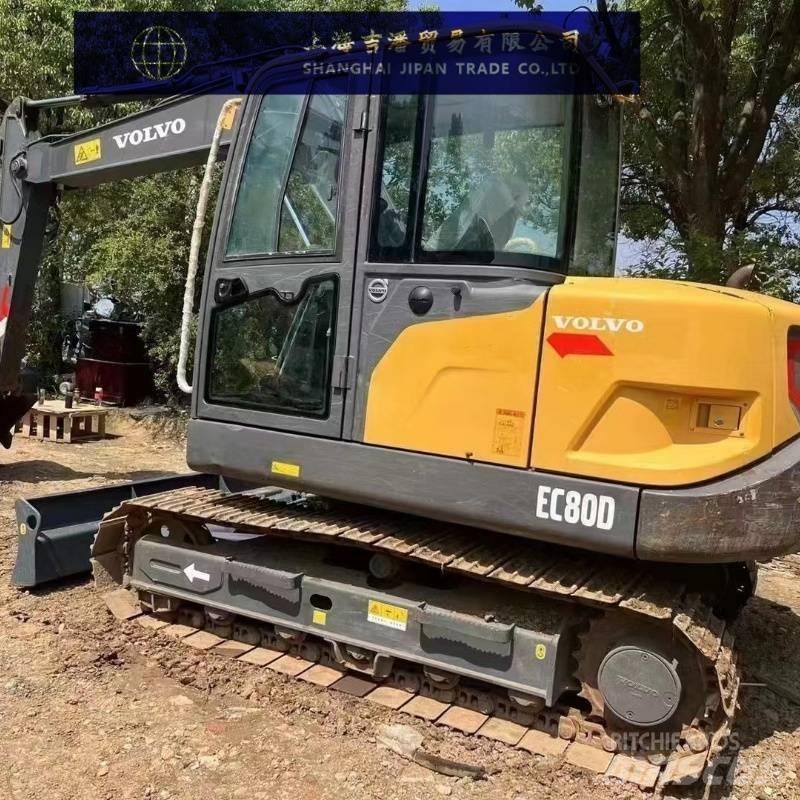 Volvo EC 80D Bageri gusjeničari