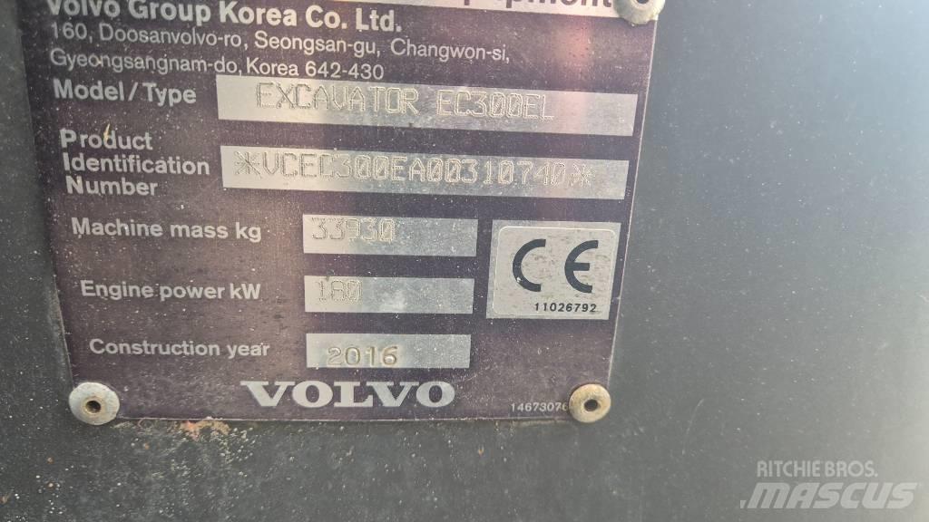 Volvo EC300EL Bageri gusjeničari