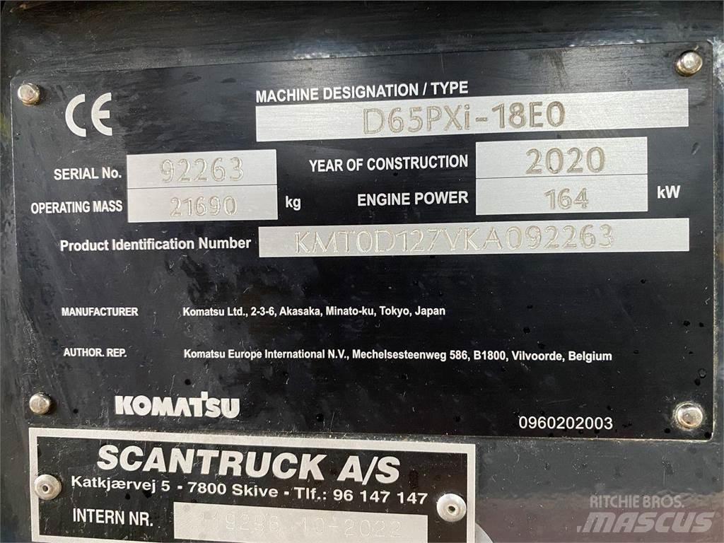 Komatsu D65PXI-18 Buldožeri gusjeničari