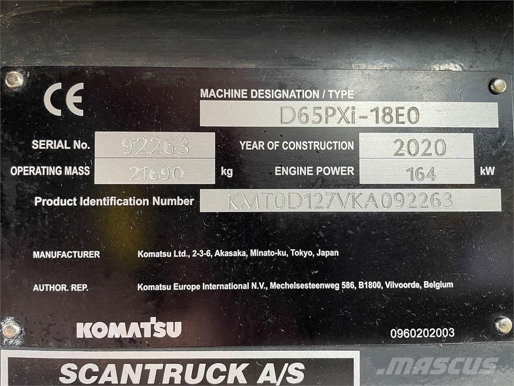 Komatsu D65PXI-18 Buldožeri gusjeničari