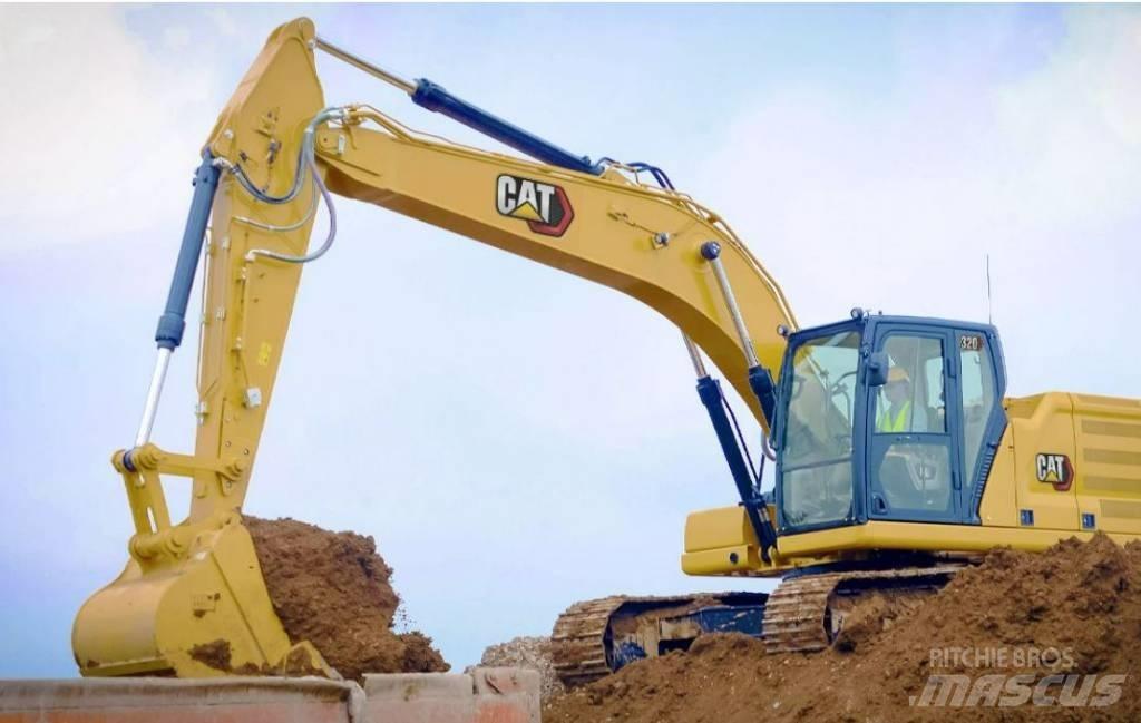 CAT 320 UTHYRES Bageri gusjeničari