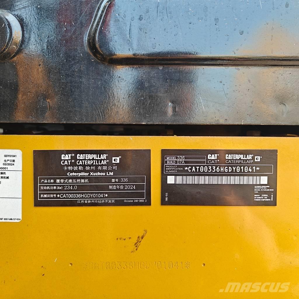 CAT 336GC Bageri gusjeničari